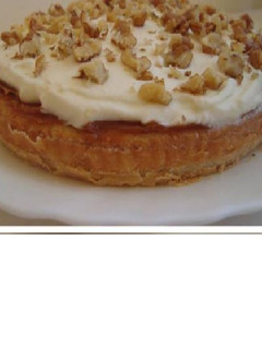 Una foto de Tarta de mousse de bananas