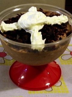 Una foto de MOUSSE DE CHOCOLATE FABULOSA