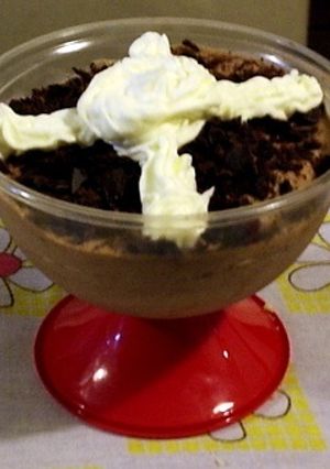 Una foto de MOUSSE DE CHOCOLATE FABULOSA