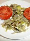 Capellans con aceite de oliva