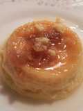 Flan de queso con licor café