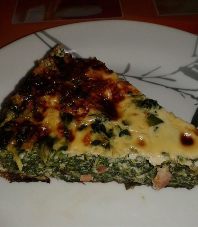 Foto principal de Quiche de espinacas sin masa
