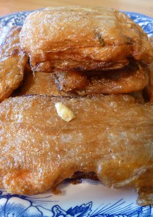 Una foto de Pencas rebozadas con jamón y queso