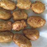 Croquetas de bacalao con patatas
