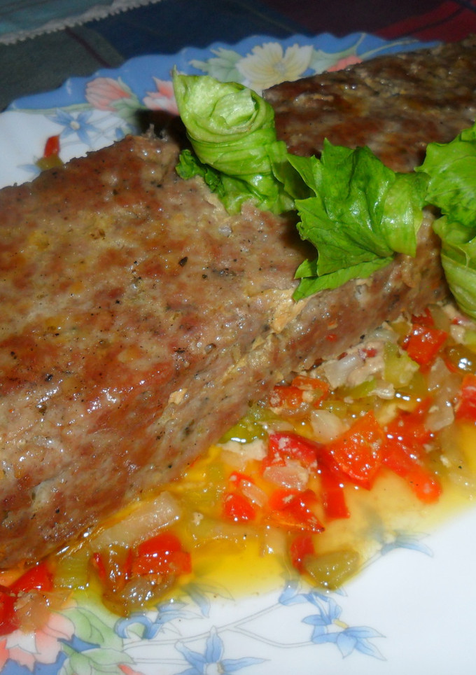 Una foto de Budín de albóndiga con trampó