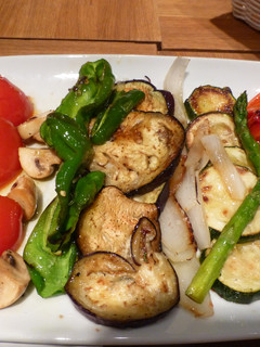 Una foto de Variado de verduras a la plancha
