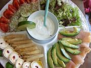 Una foto de lechuga de brotes