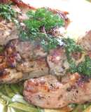 Osobuco de pavo con salsa de perifollo