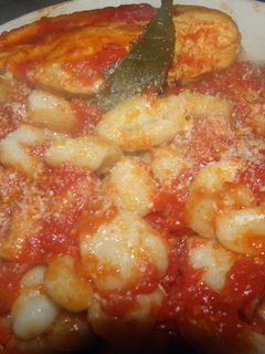 Una foto de Ñoquis de tapioca (mandioca)