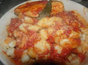 Una foto de Ñoquis de tapioca (mandioca)