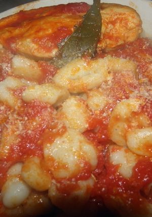 Una foto de Ñoquis de tapioca (mandioca)