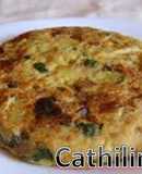Tortitas de huevo arroz y chipilin