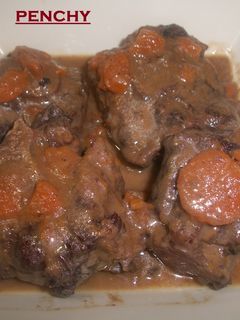 Una foto de Rabo de toro estofado de familia
