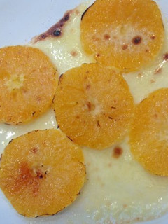 Una foto de Naranjas con crema de miel