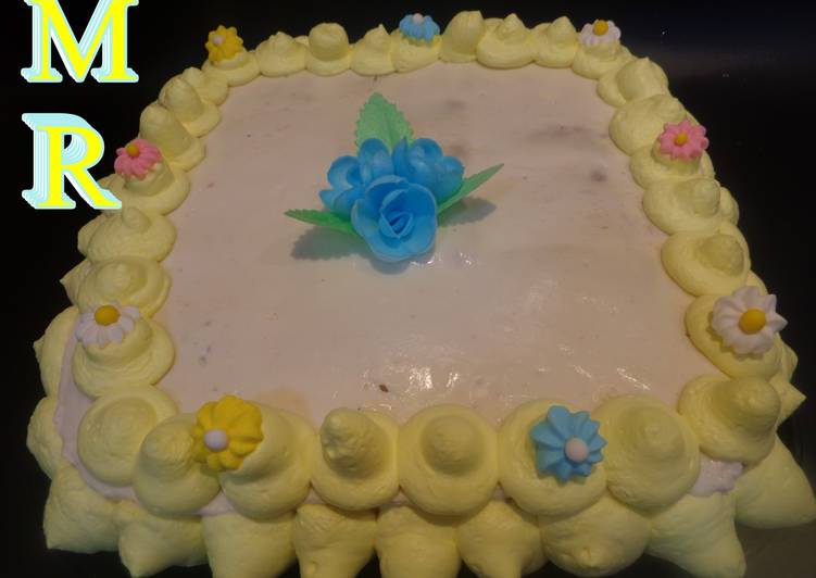 Tarta de galletas y limón