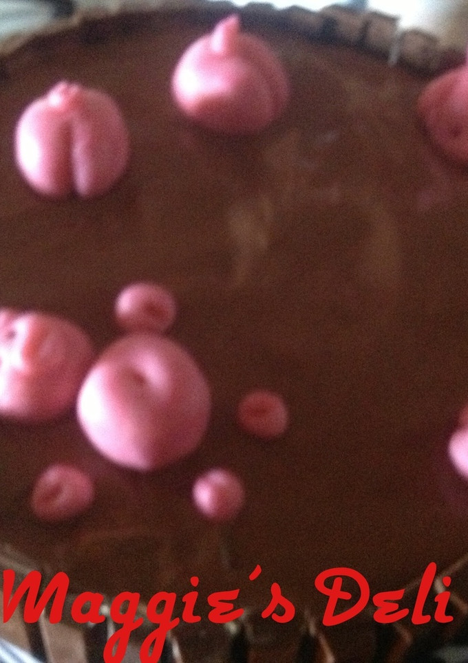 Una foto de Tarta de cerditos en lodo