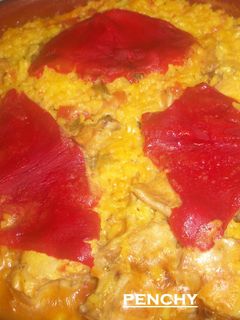 Una foto de Arroz con conejo torero