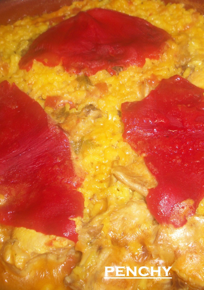 Una foto de Arroz con conejo torero