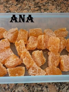 Una foto de Bombones de mandarina caseros