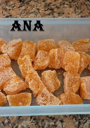 Una foto de Bombones de mandarina caseros