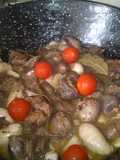Menudillo con tomatitos cherri