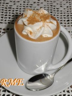 Una foto de Capuccino de yogur