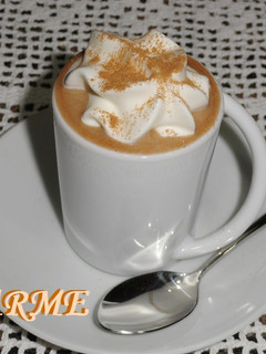 Una foto de Capuccino de yogur