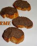 Tapenade con tostas