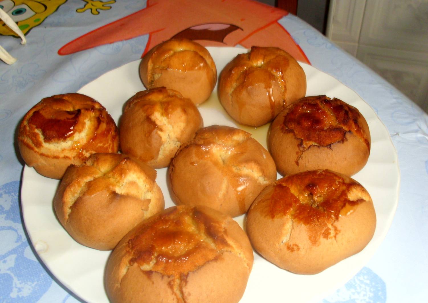 Bollos de miel Receta de marrongal