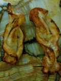 Asado a la parrilla de trenzas achicharronadas