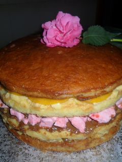 Una foto de Bizcocho para tarta de cumpleaños