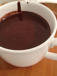 Una foto de Chocolate caliente peruano