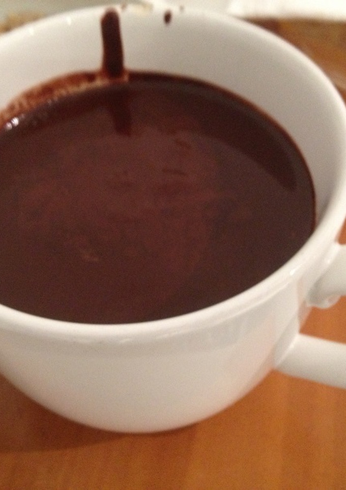 Una foto de Chocolate caliente peruano