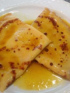 Una foto de Crepes Suzette