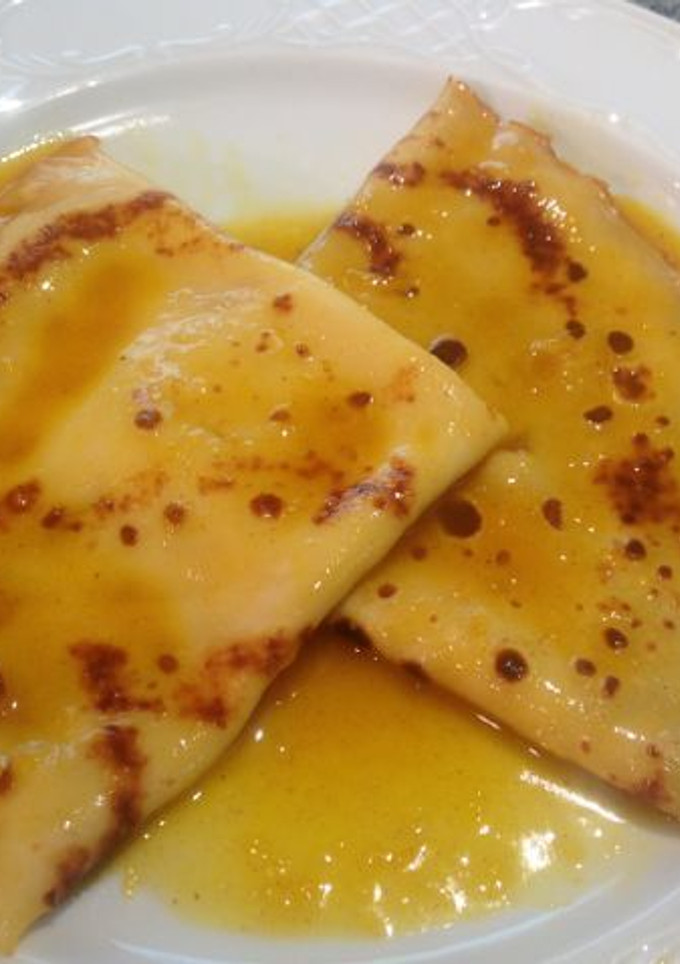 Una foto de Crepes Suzette