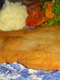 Una foto de Milanesas de merluza
