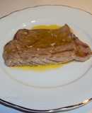 Bistec de ternera a la plancha