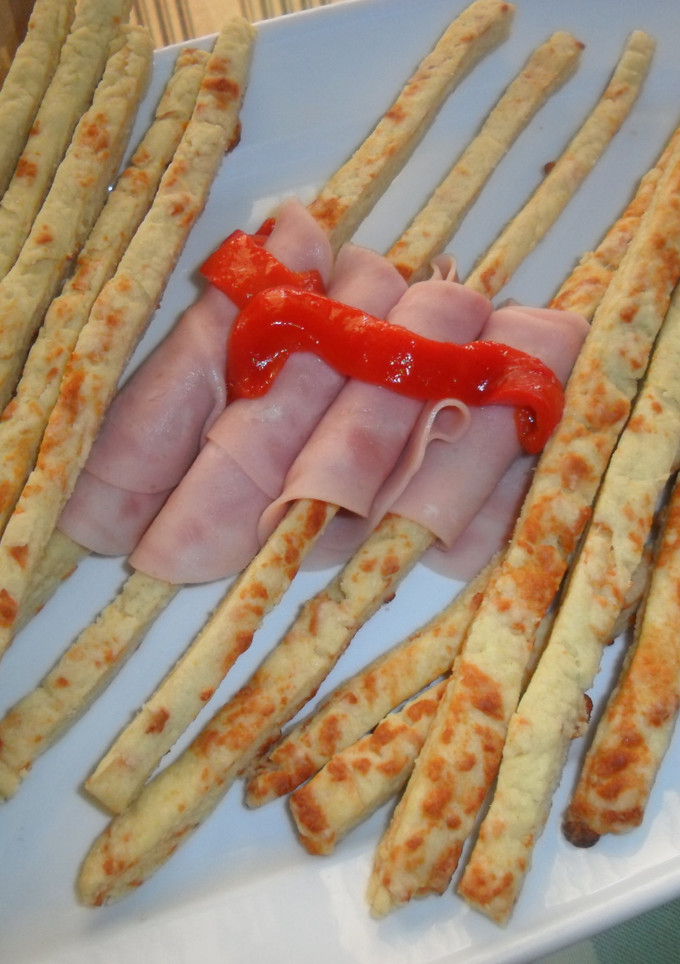 Una foto de Grisines de queso artesanales