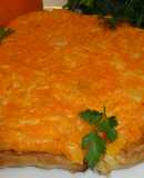 Tarta hojaldrada de calabaza
