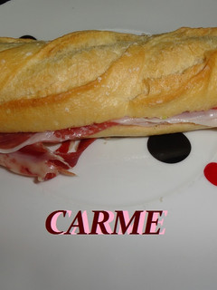 Una foto de Flauta de jamón ibérico