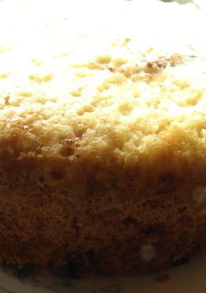 Una foto de Budín de ciruelas