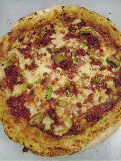 Una foto de Pizza casera