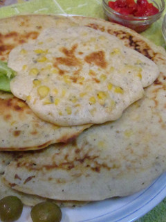Una foto de Tortitas de choclo