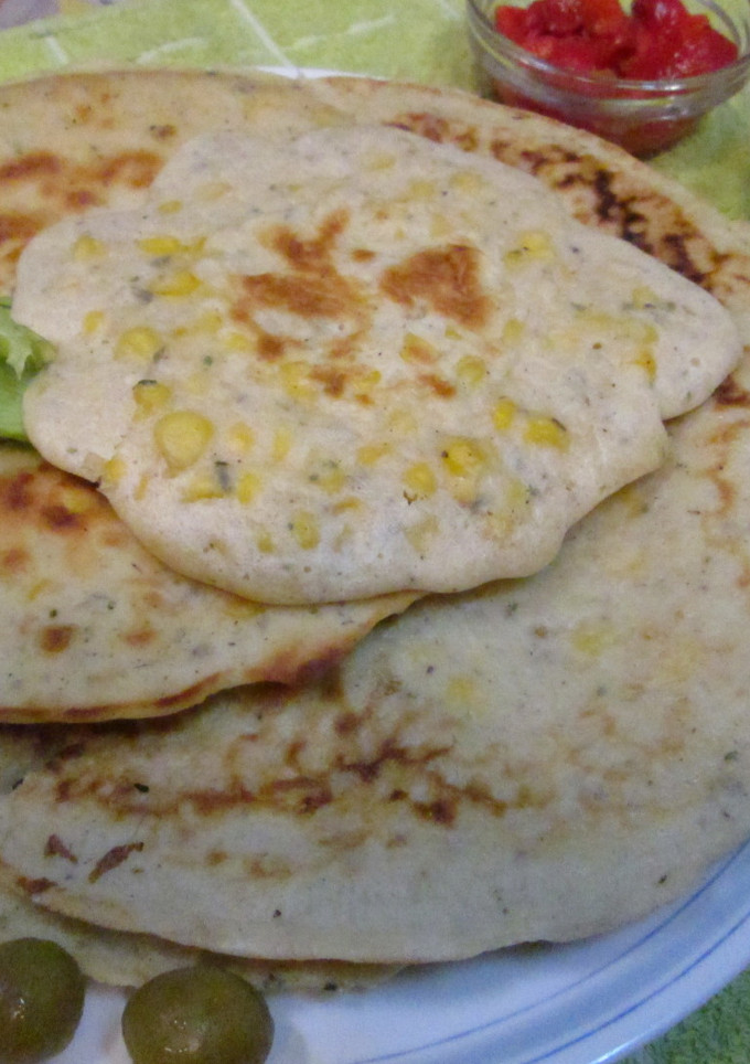 Una foto de Tortitas de choclo