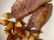 Una foto de marucha al horno