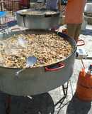 Paella de arroz mixta 500 personas