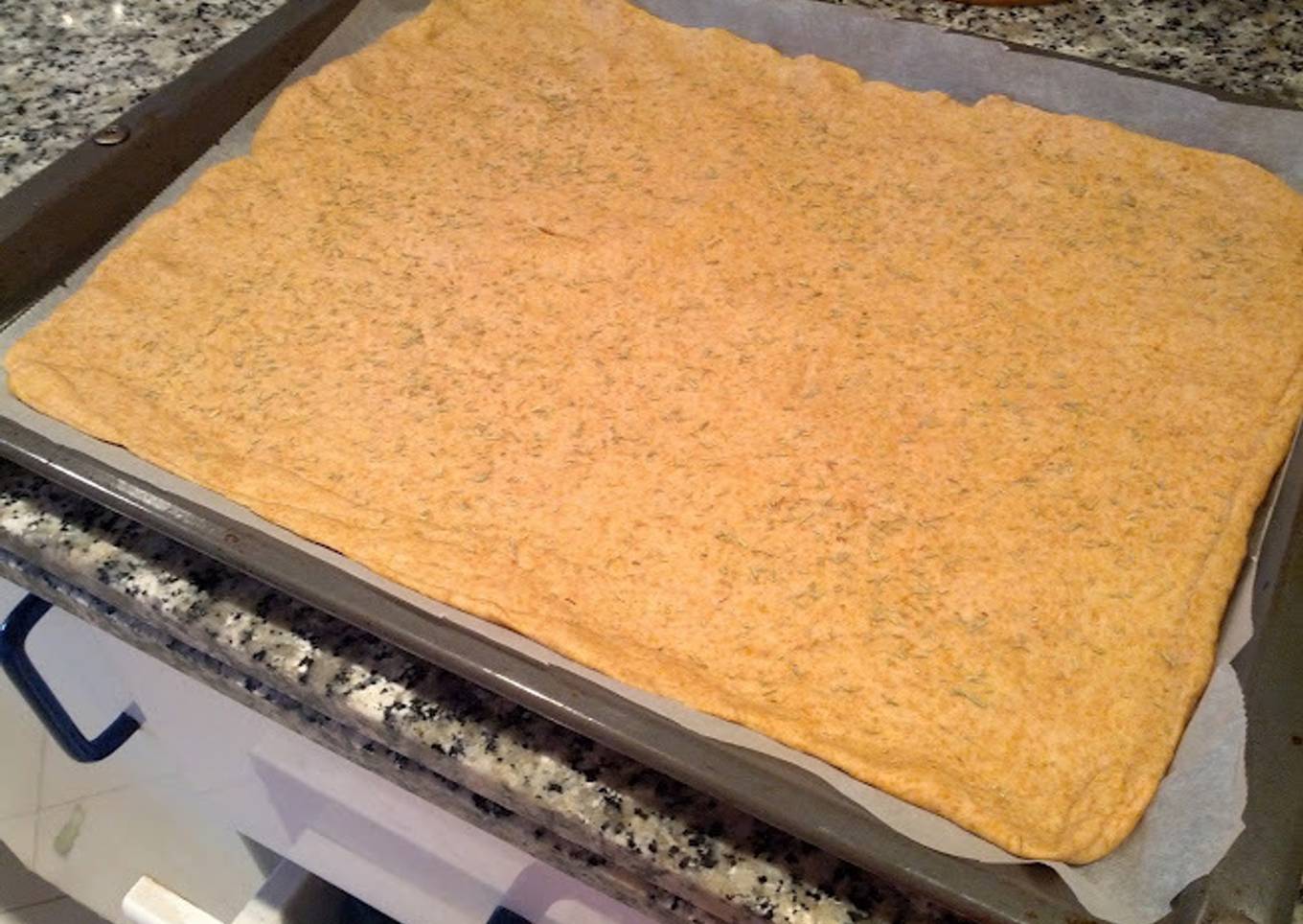 Masa para pizza con levadura fresca