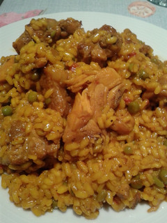 Una foto de Arroz de pollo con cerdo