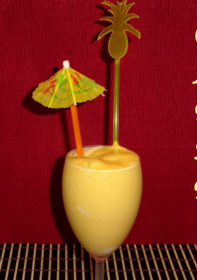 Una foto de Smoothie de mango