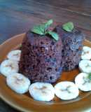Bizcochitos de chocolate al microondas